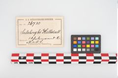 Etikett zu Bronzehenkelschale (NHMW-PRAE-026730)